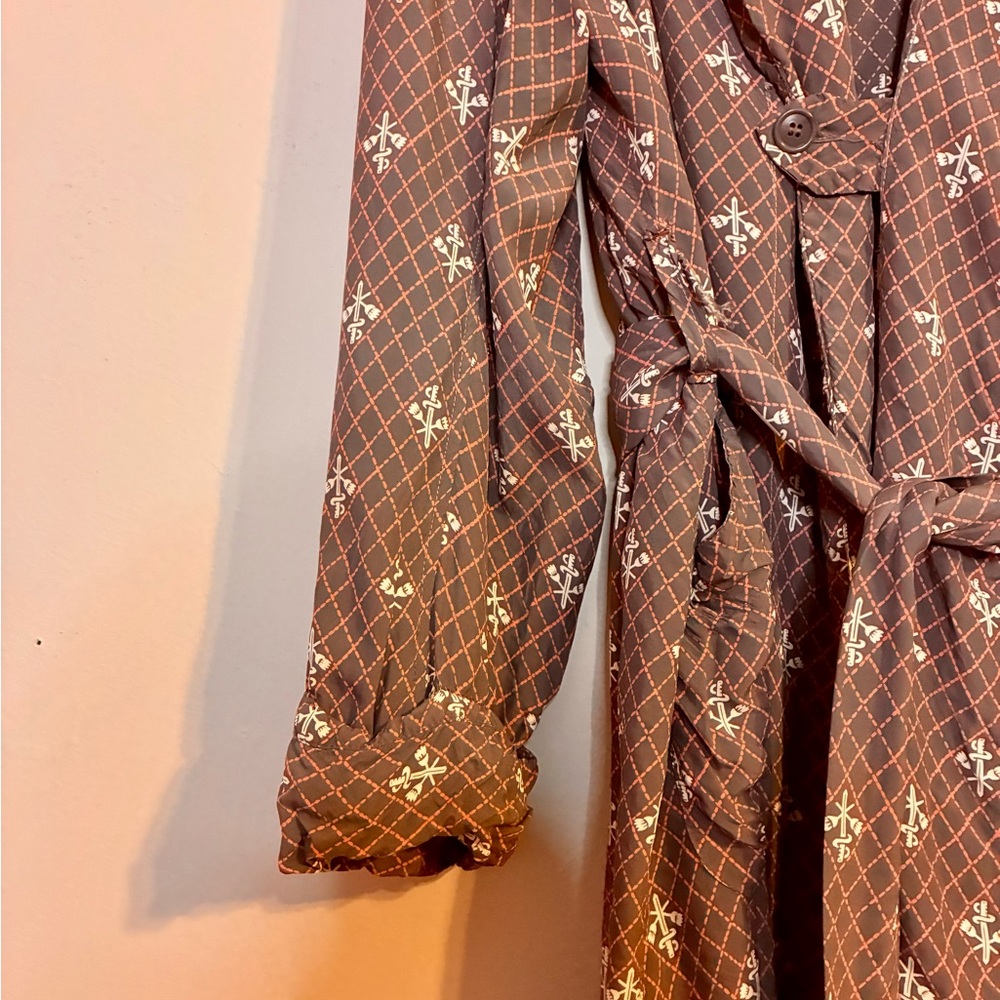 Vintage Rabhor Silk Robe - Picture 4 of 9